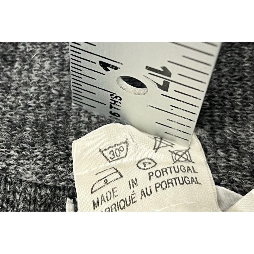 Ivan Grundahl Linea S Sweater‎ Cardigan Medium Wool Tie Front Kimono Sleeve Boxy - Picture 10 of 10